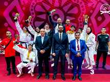وزير الرياضة يشيد بمنتخب الجودو بعد الفوز بكأس البطولة العربية بالأردن